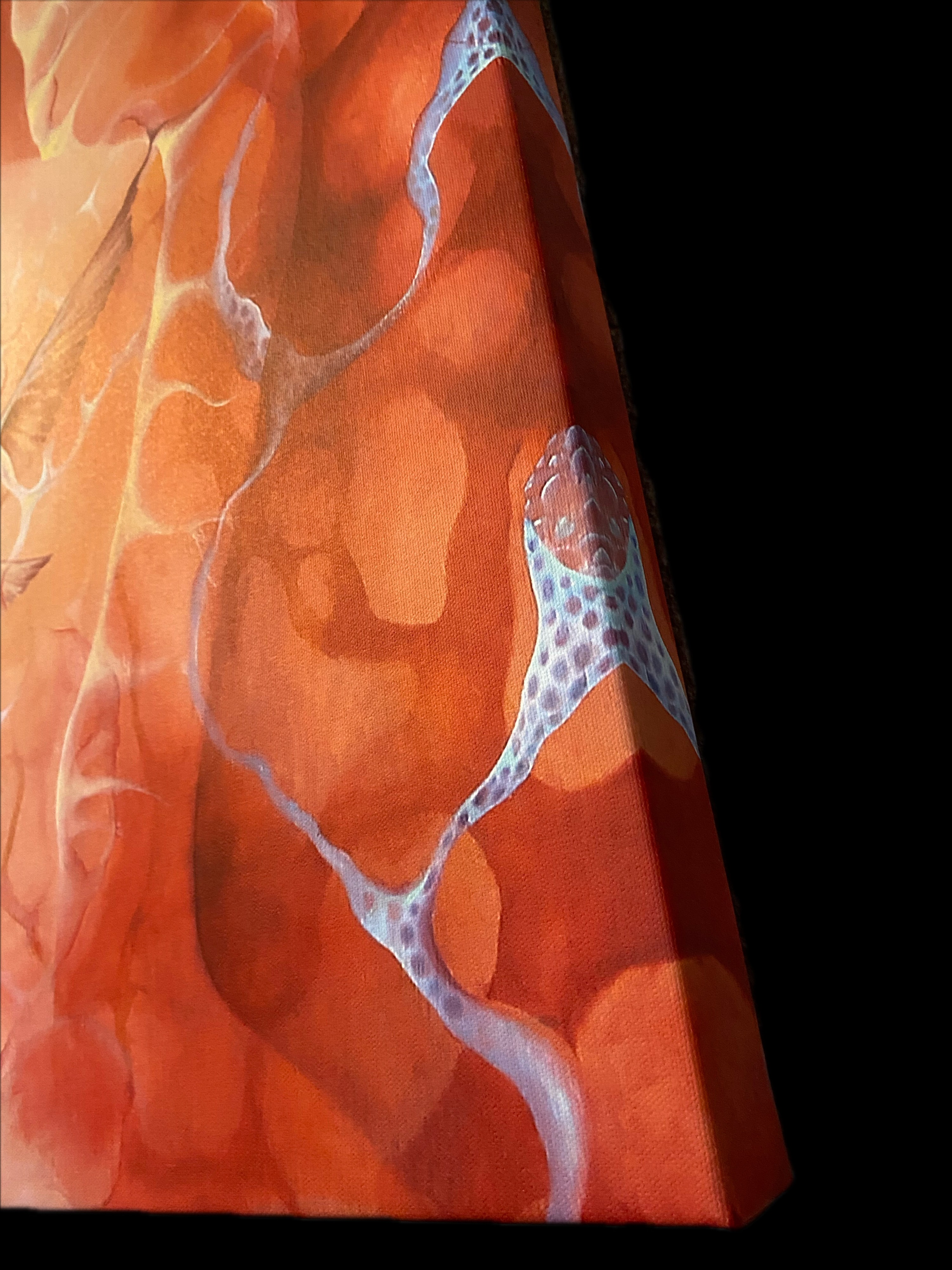 Detail Shot, Arcylic on Canvas