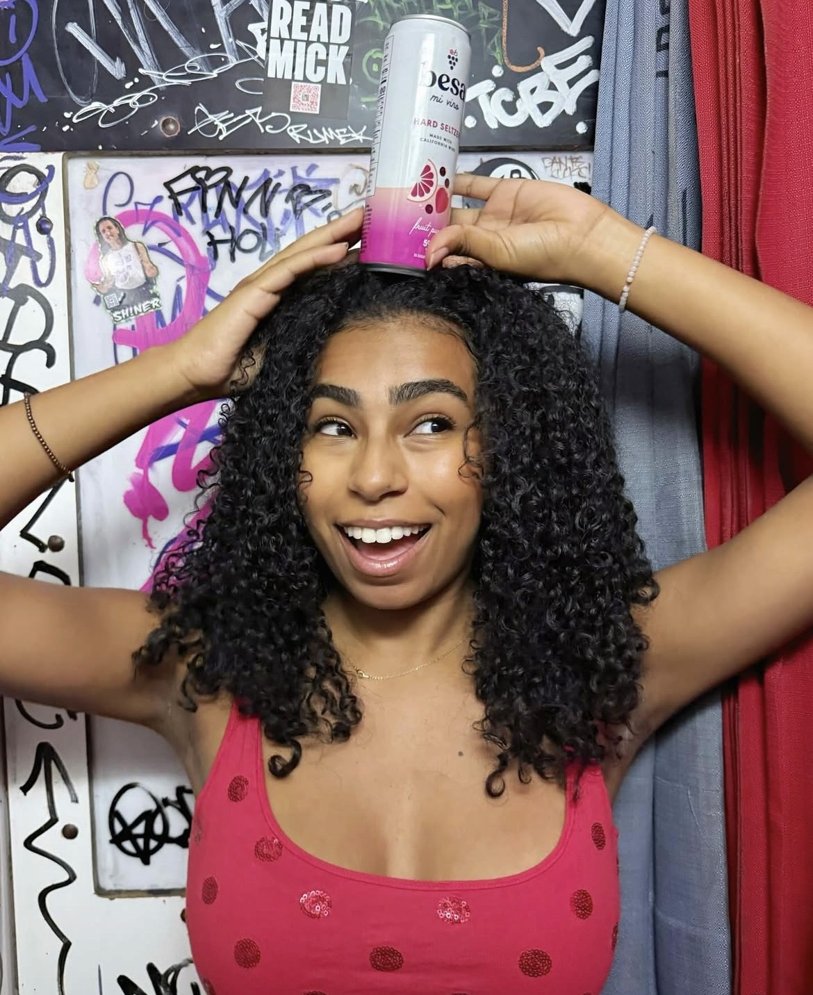 woman holding besa game