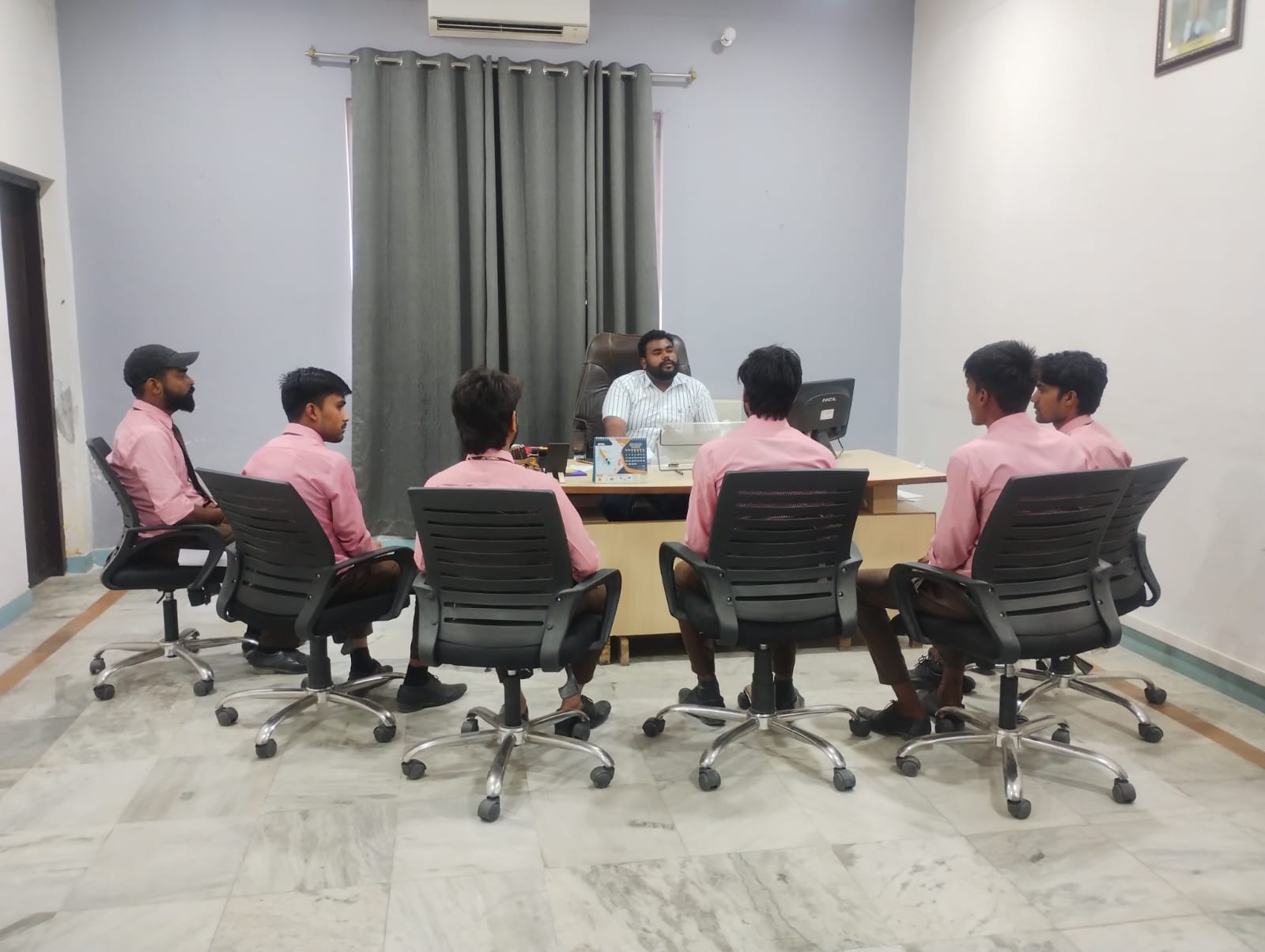 black smartphone near person