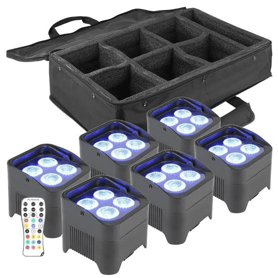 PAR LED sur batterie