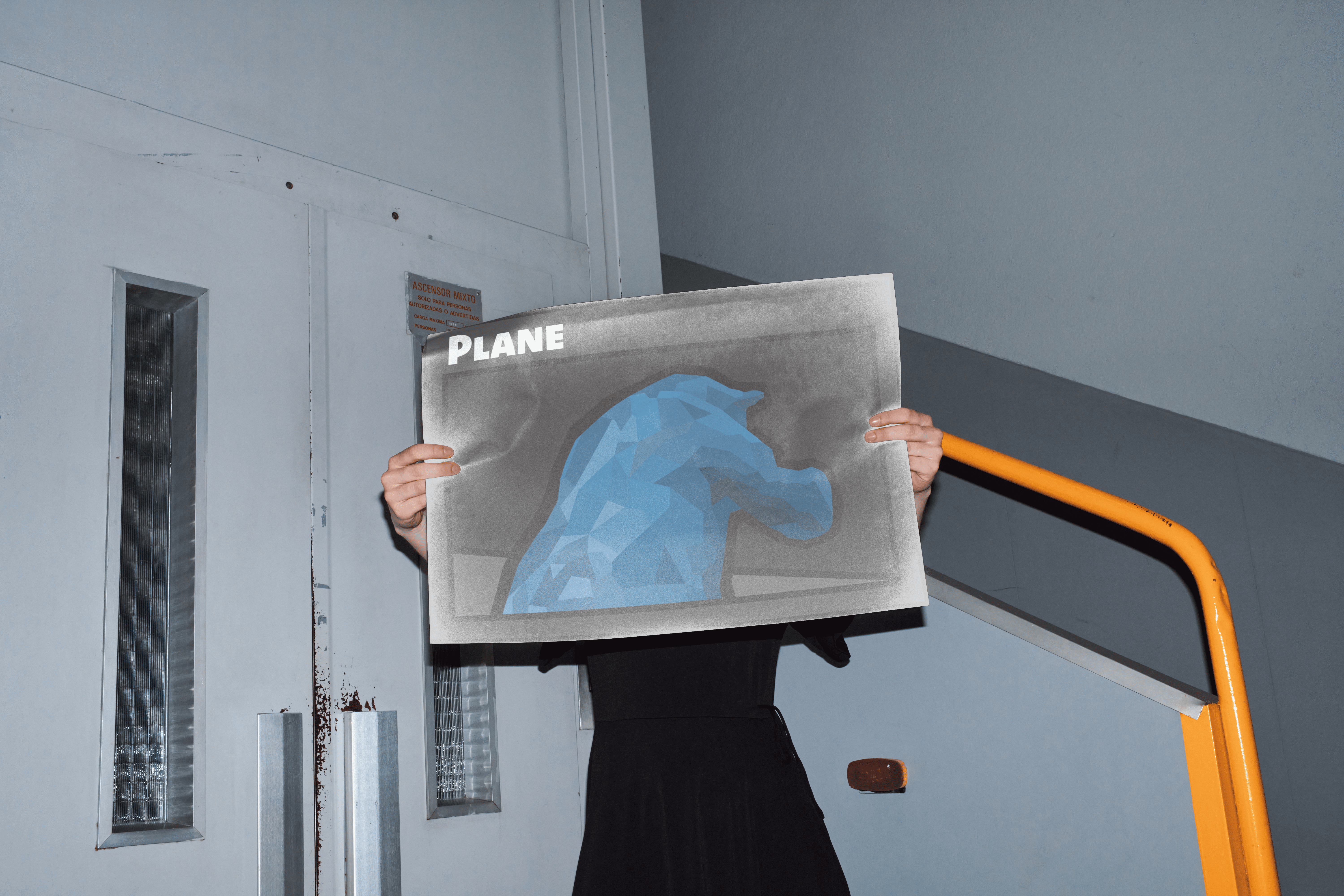 a black business card sitting on top of a table