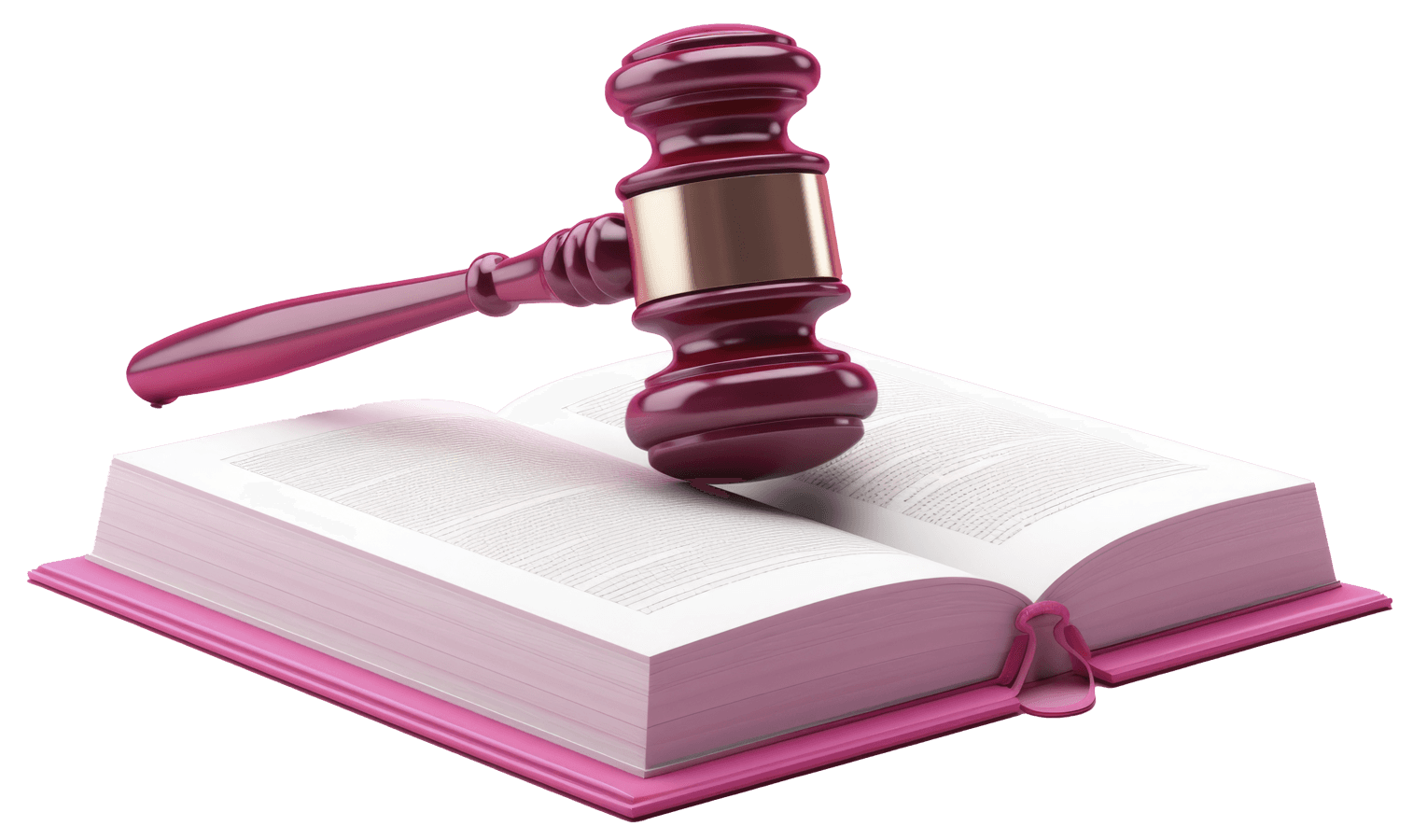 marteau posé sur un livre