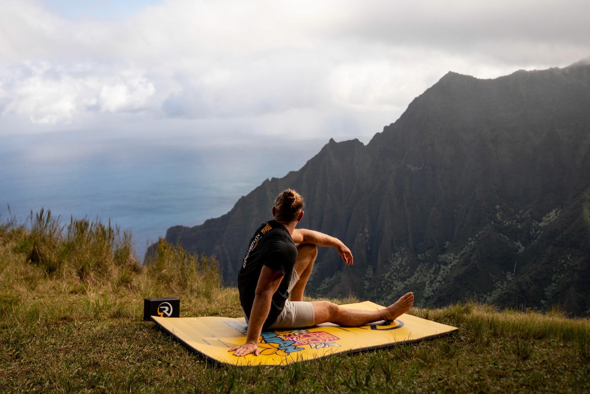 man on mountain - Chocolate Milk for Muscle Recovery