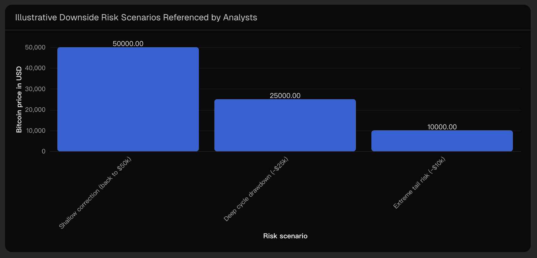 Illustrative Downside Risk Scenarios Referenced by Analysts