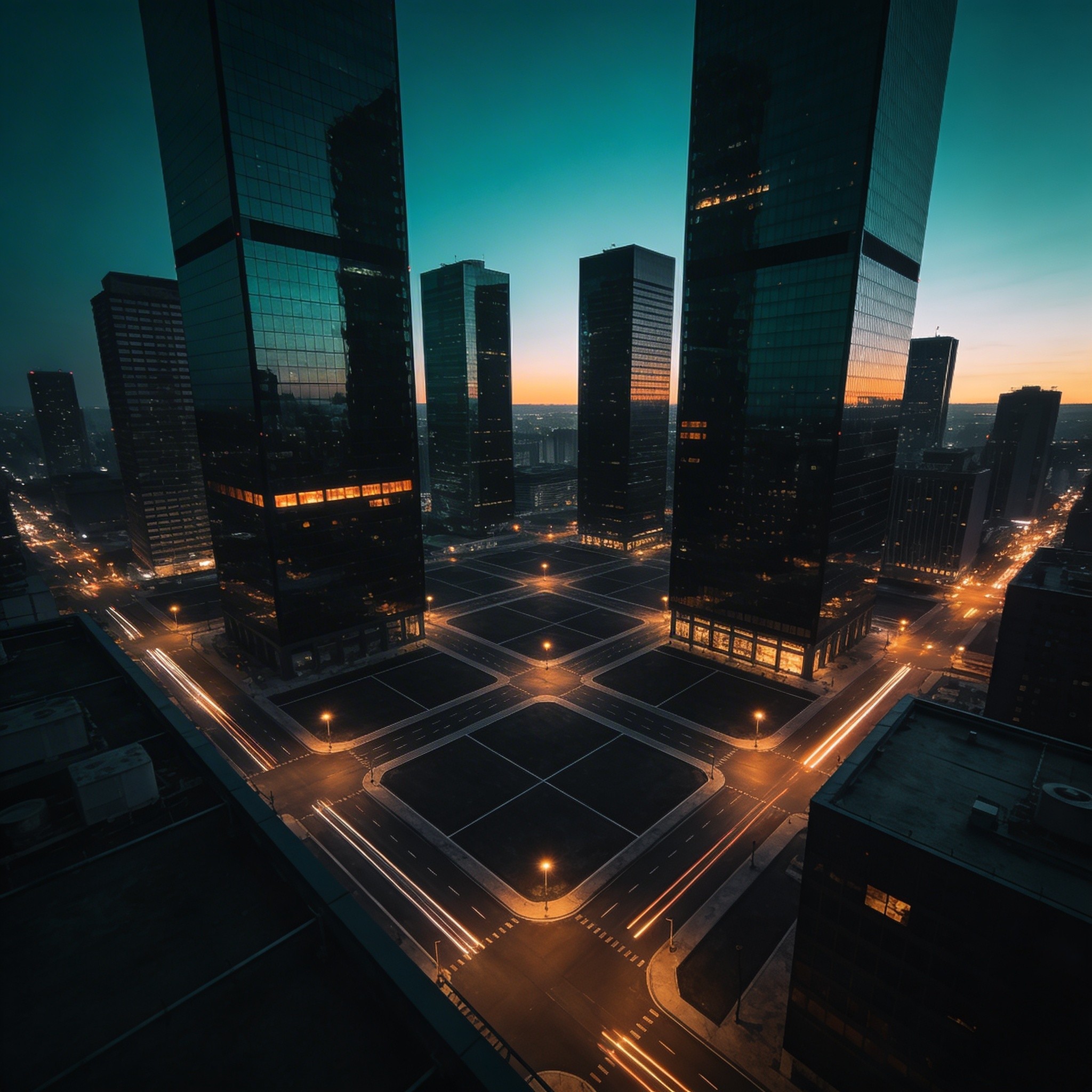 Aerial view of a winding road cutting through rocky terrain and sandy landscape.