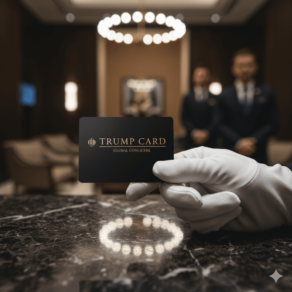 Trump Card access for global concierge and valet services at Trump Towers