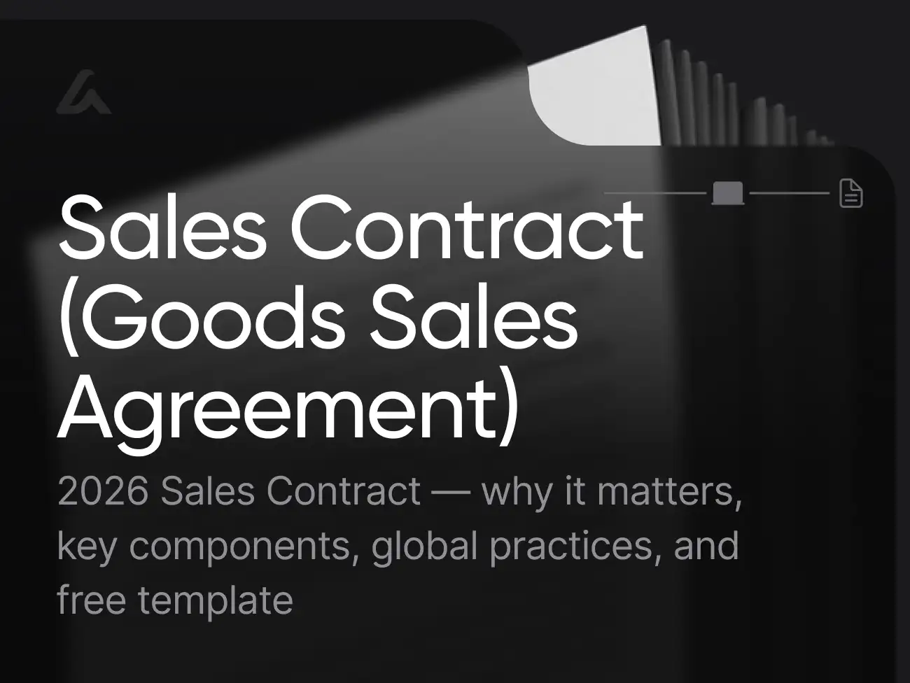 Sales Contract (Goods Sales Agreement)
