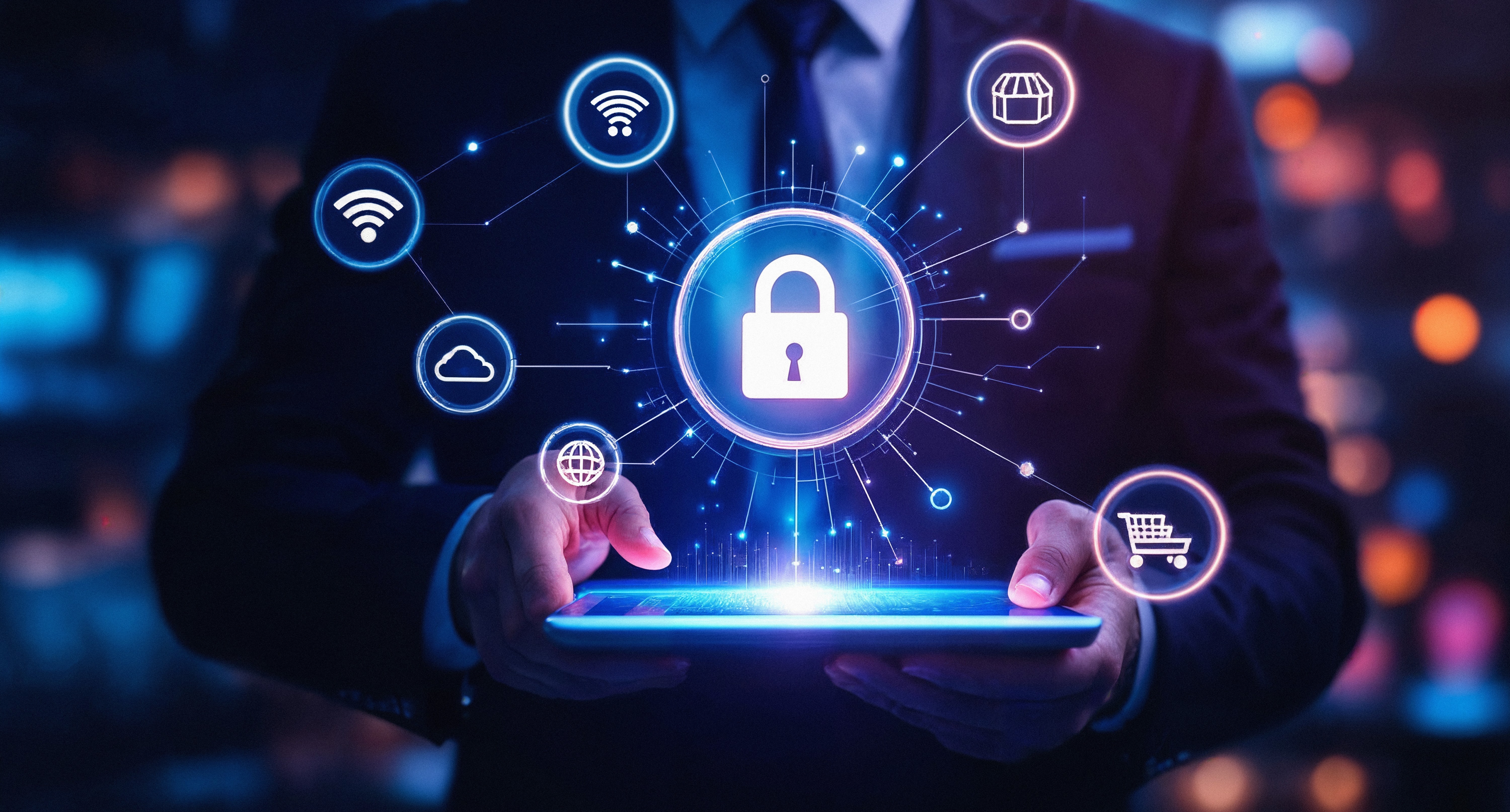 Two glowing puzzle pieces connecting, representing the technical integration between ServiceNow and SailPoint ISC.