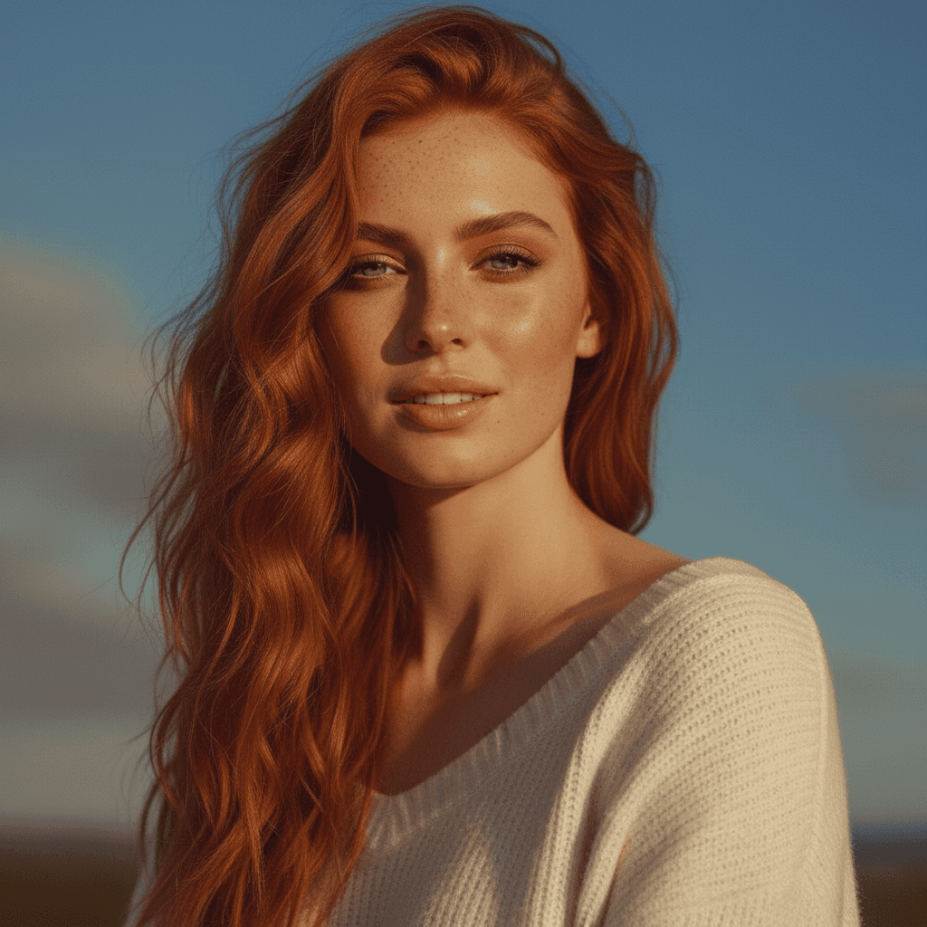 beauty lifestyle portrait