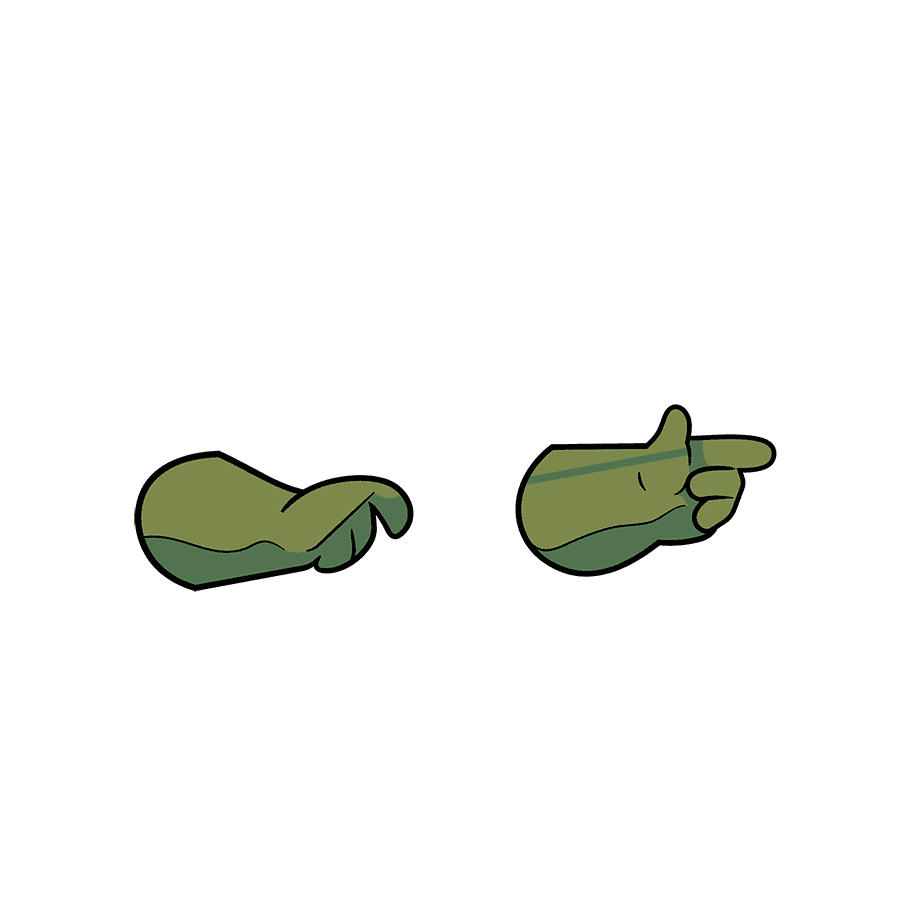 Green Leather Gauntlets trait