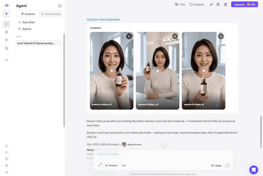 Creatify Agent