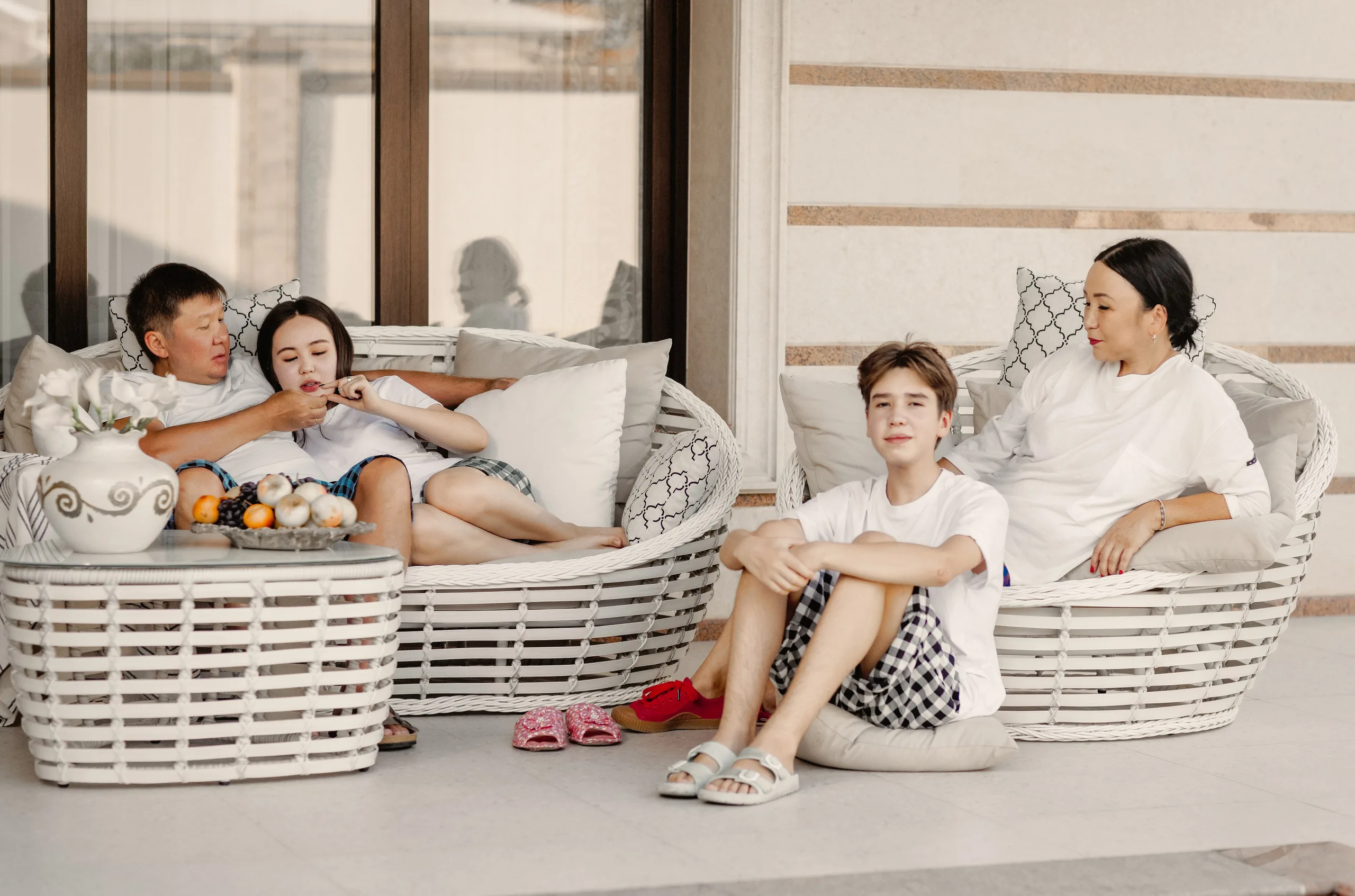 Семейны портрет в Бишкеке