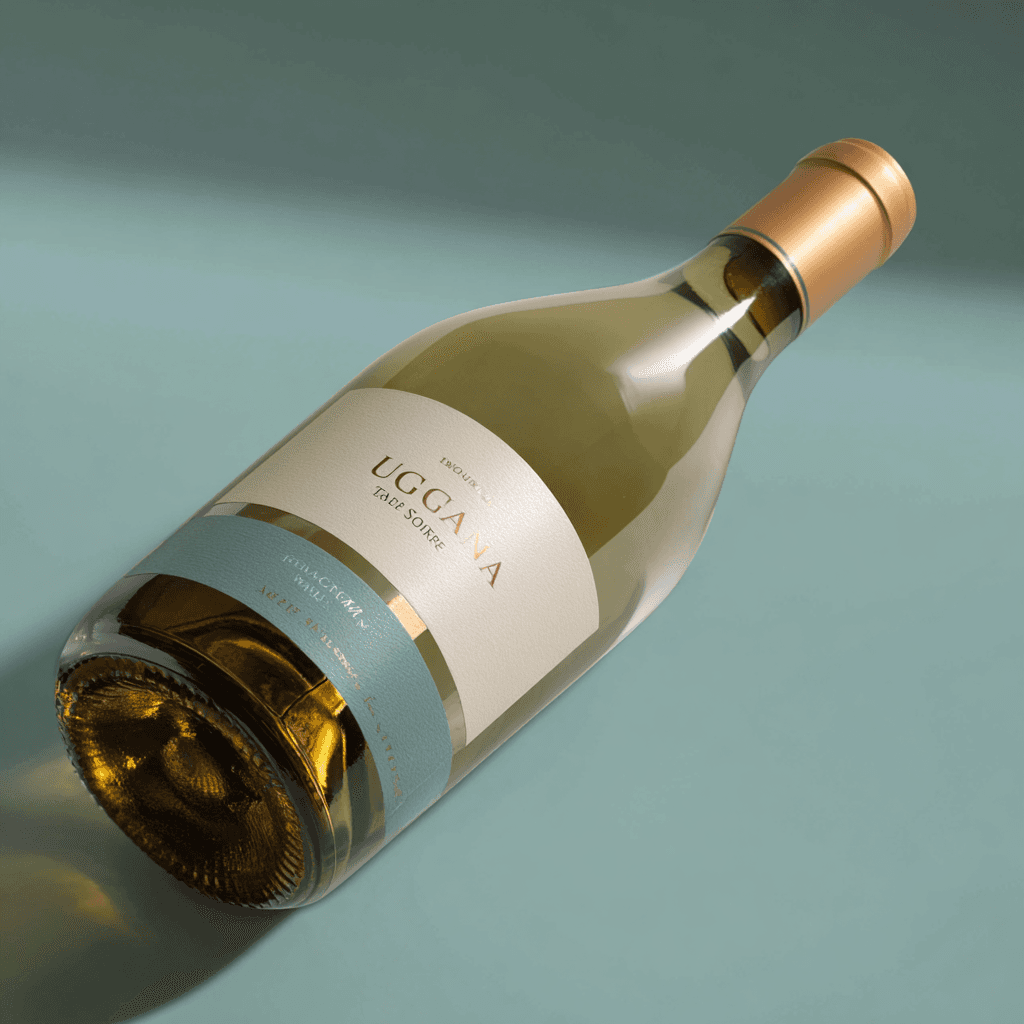 Alchohal bottle product shot