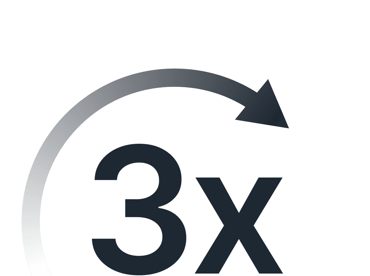 3x faster time to treatment