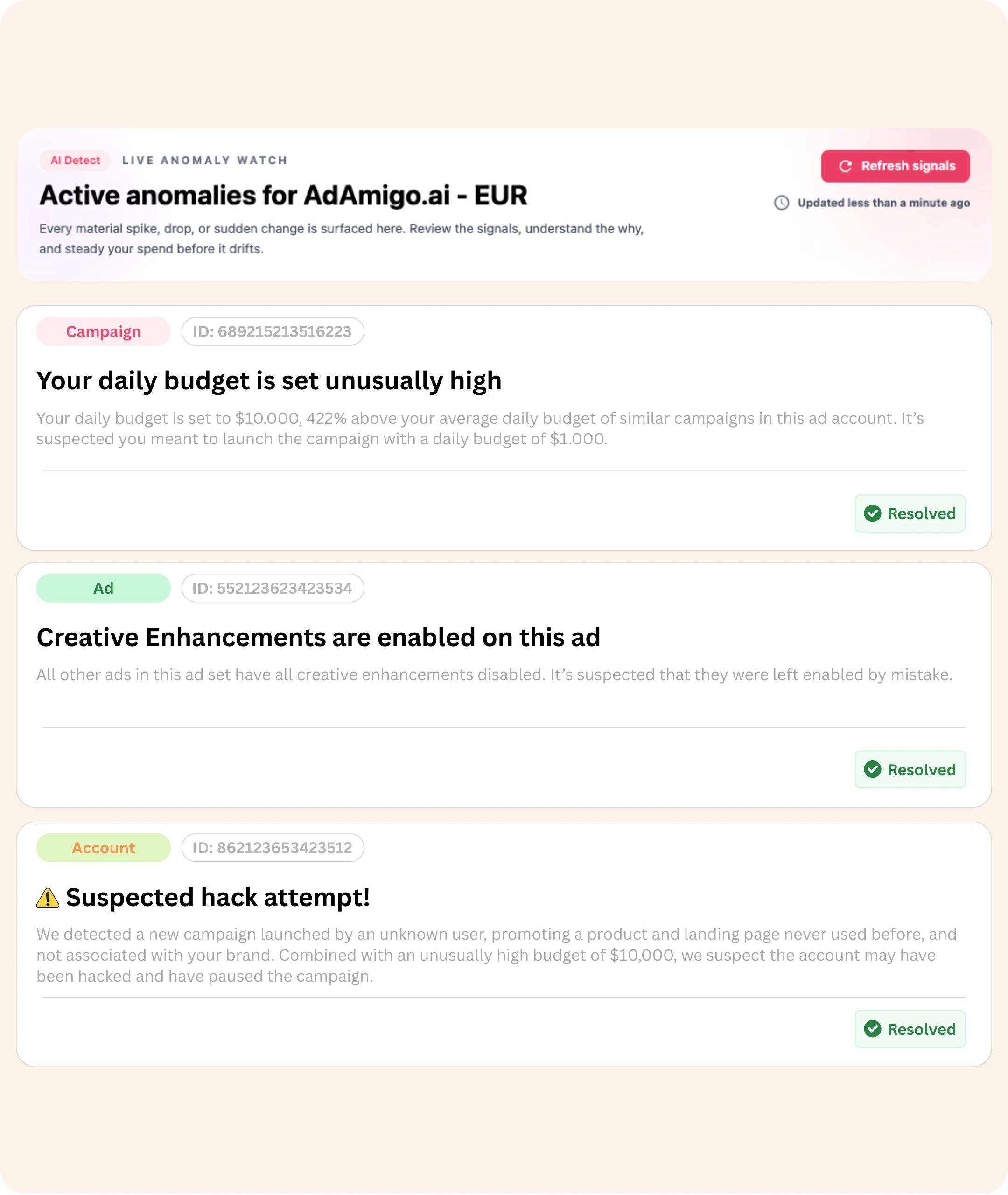 AdAmigo.ai - Bulk Ad Launcher - File Uploader