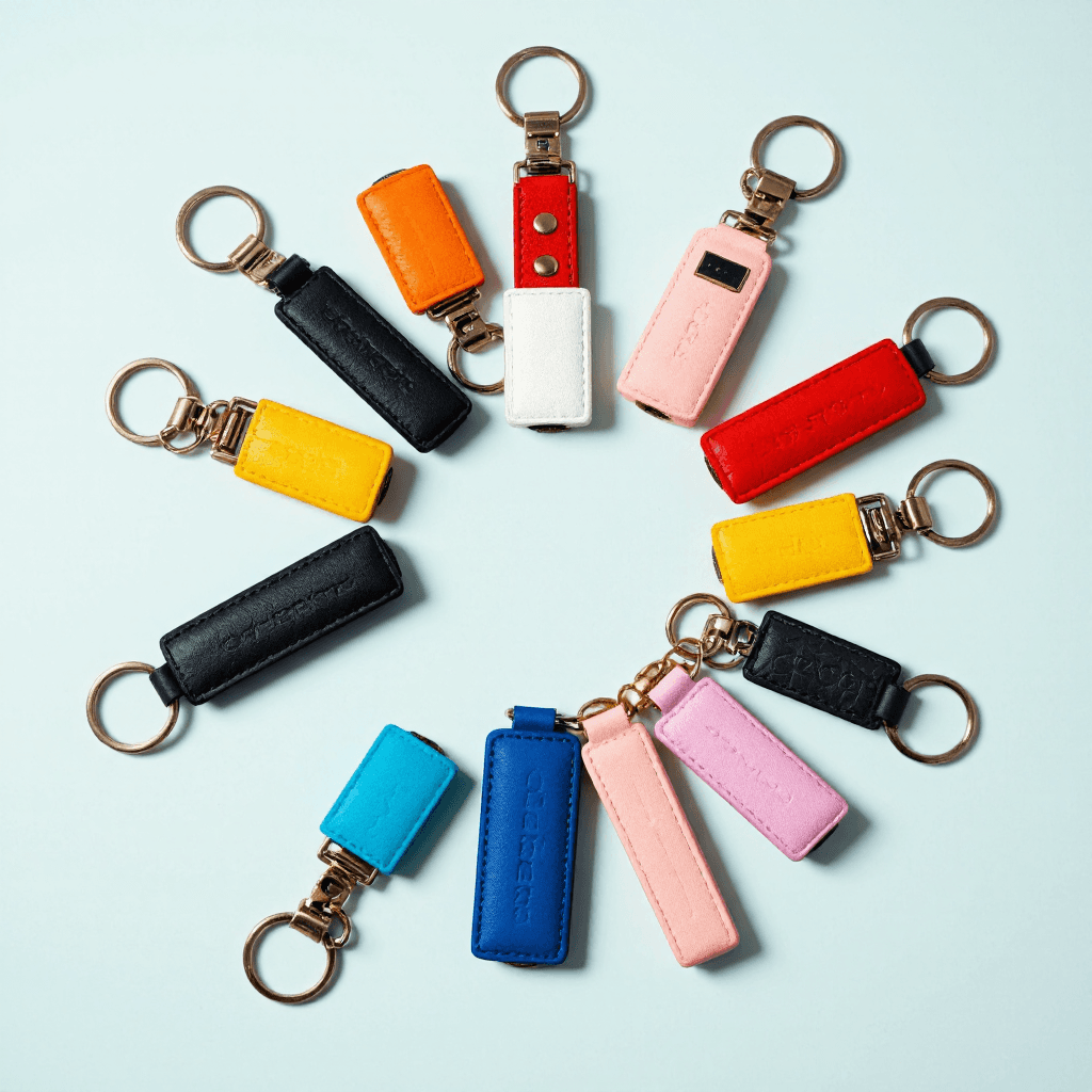 product photography of key ring