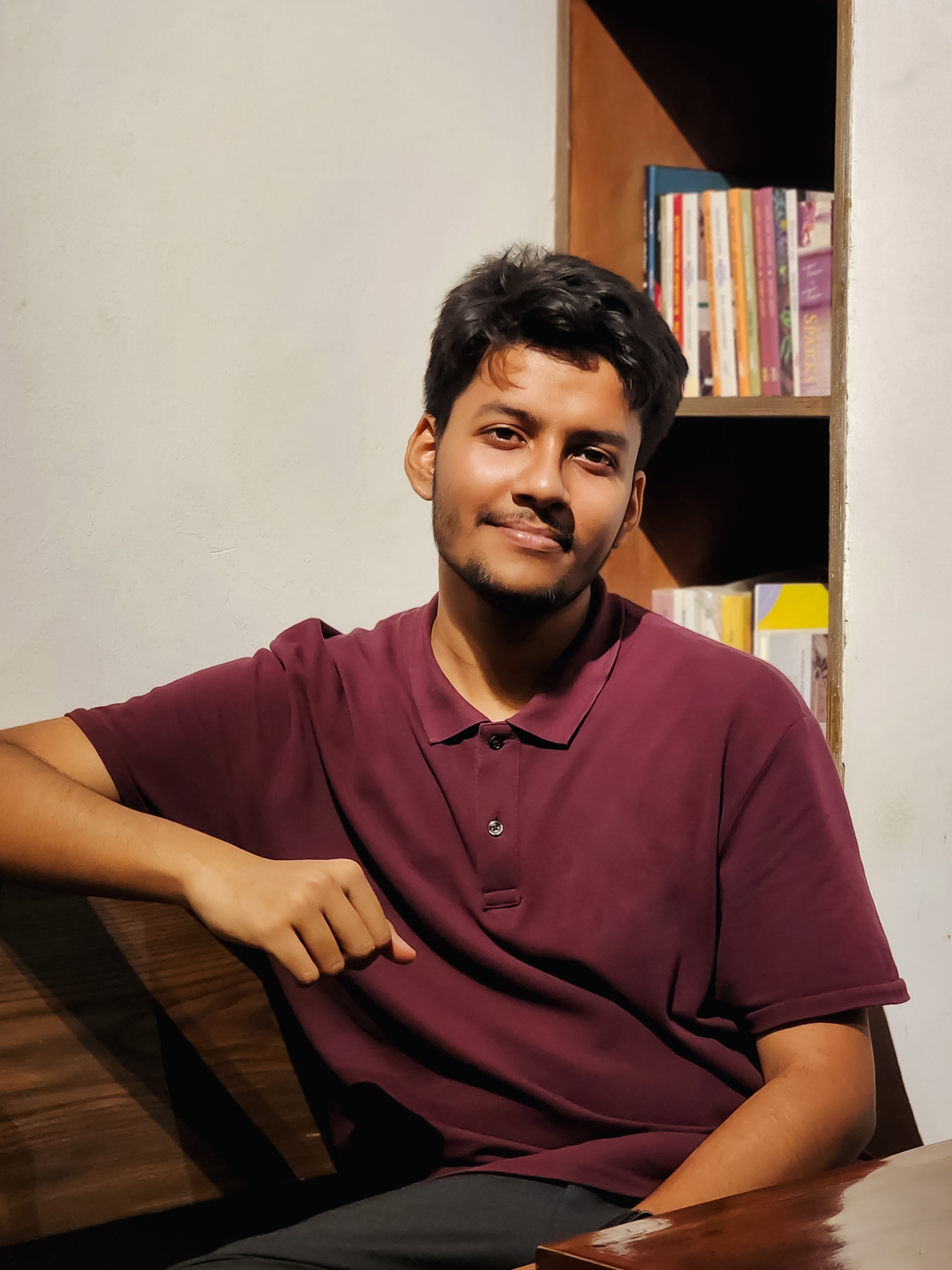 Portrait of portfolio creator