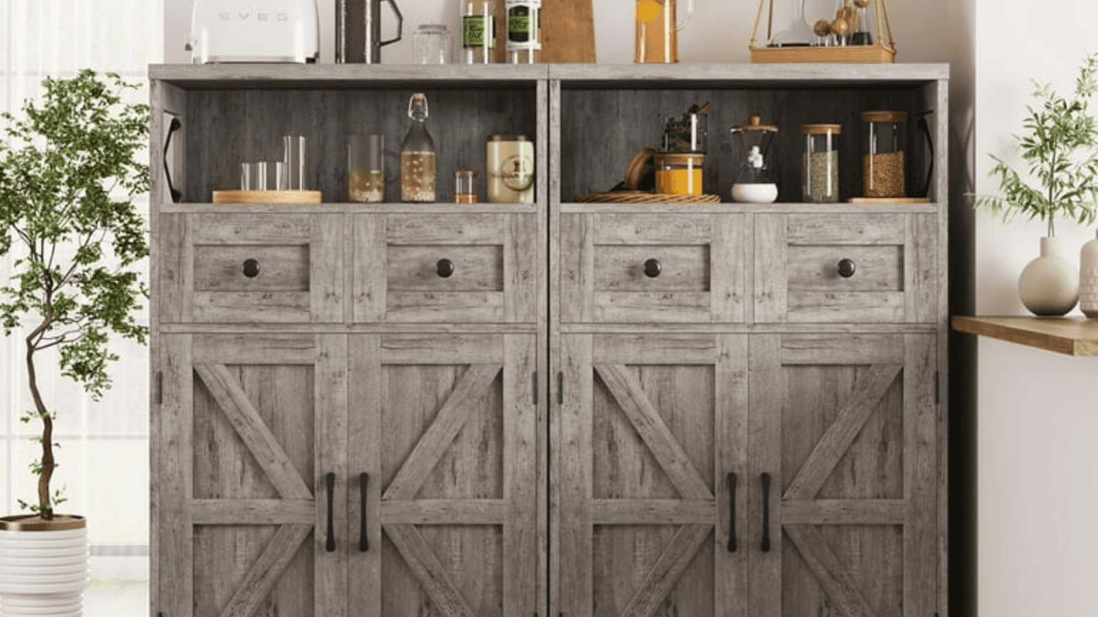 Rustic Farmhouse Storage Design