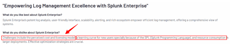 Splunk Cons