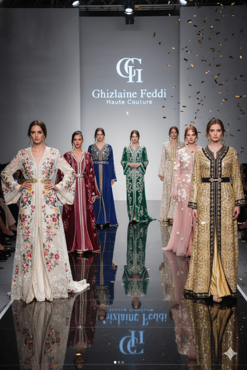 Woman in stylish dress