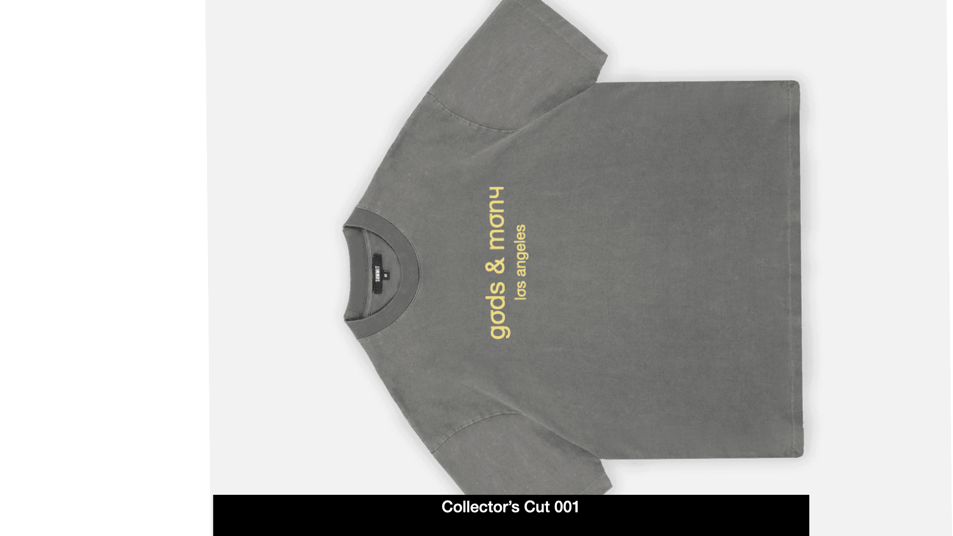 Men's premium apparel — Gods and Mony resonant luxury clothing LA