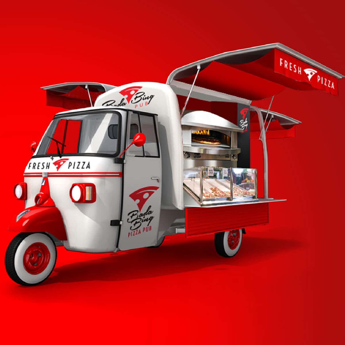 Photo of Bada Bing Pizza Pub Food Cart
