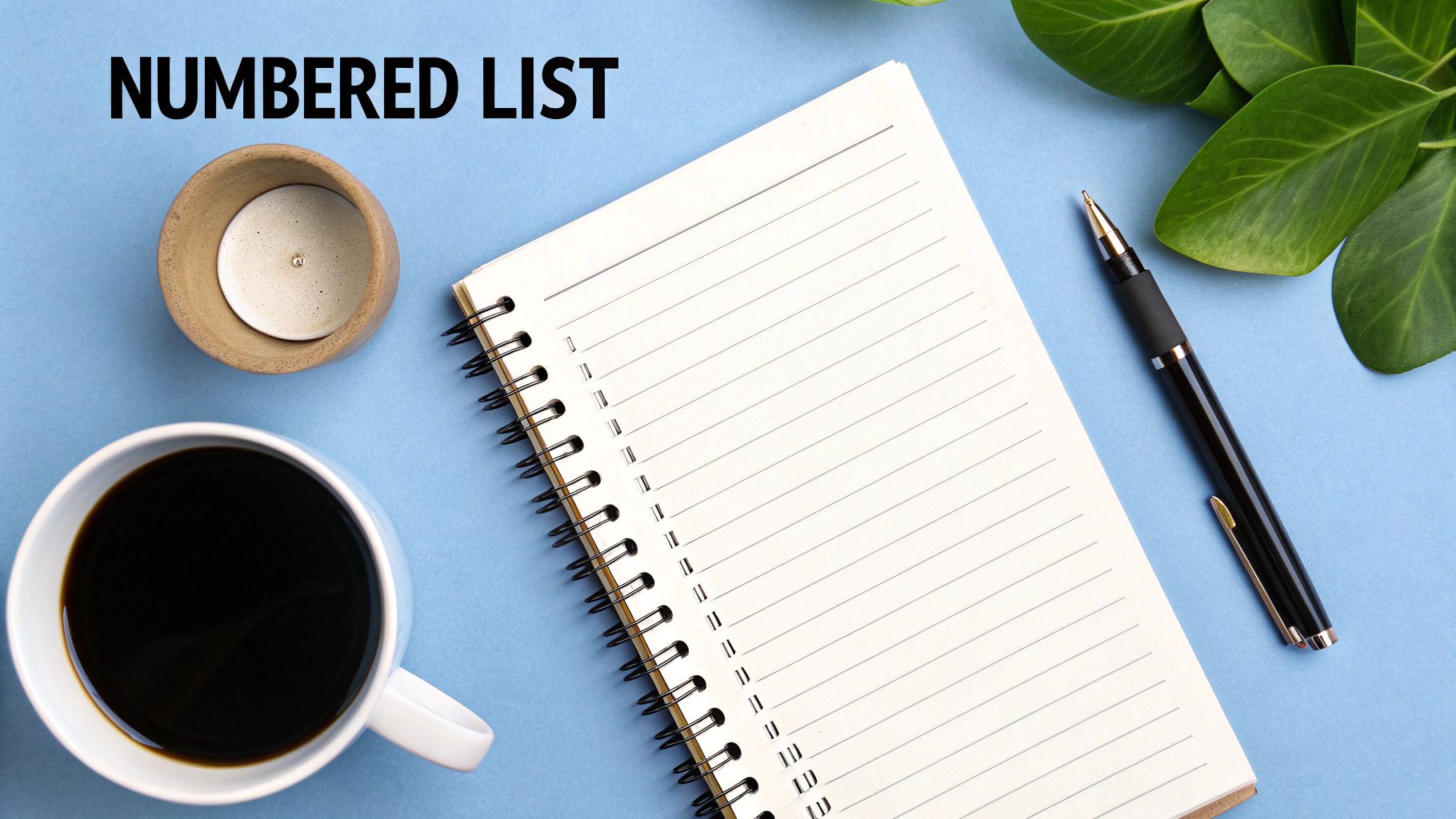 The Numbered List Subject Line