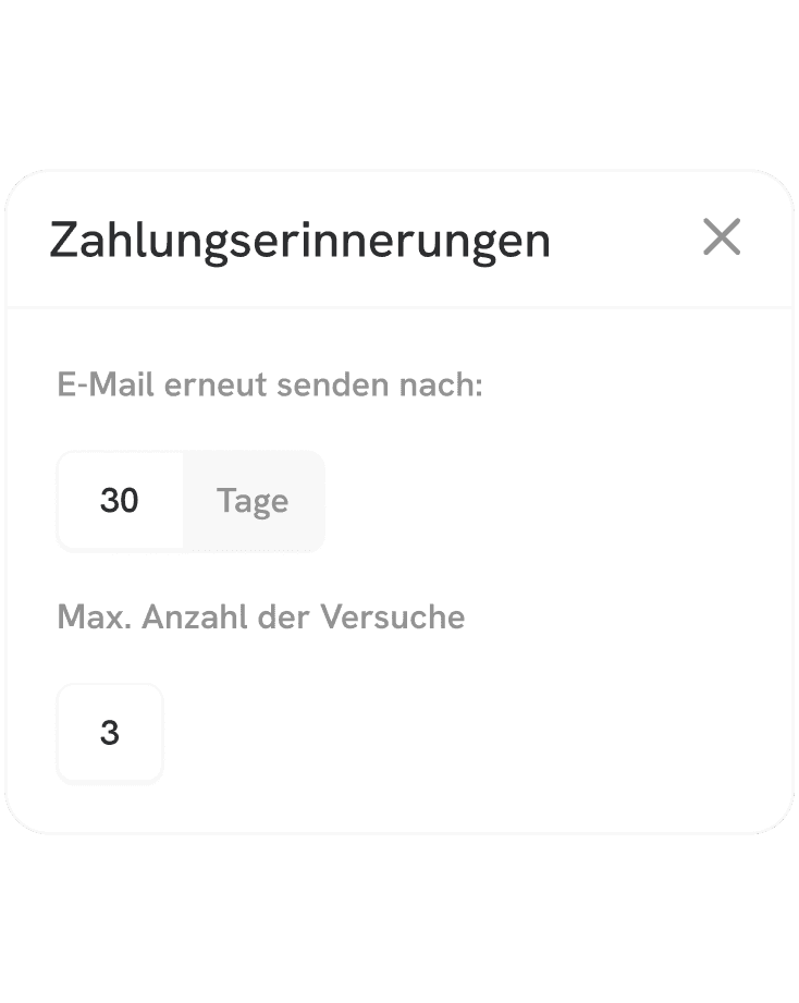 Rechnungstool Zahlungserinnerung Illustration