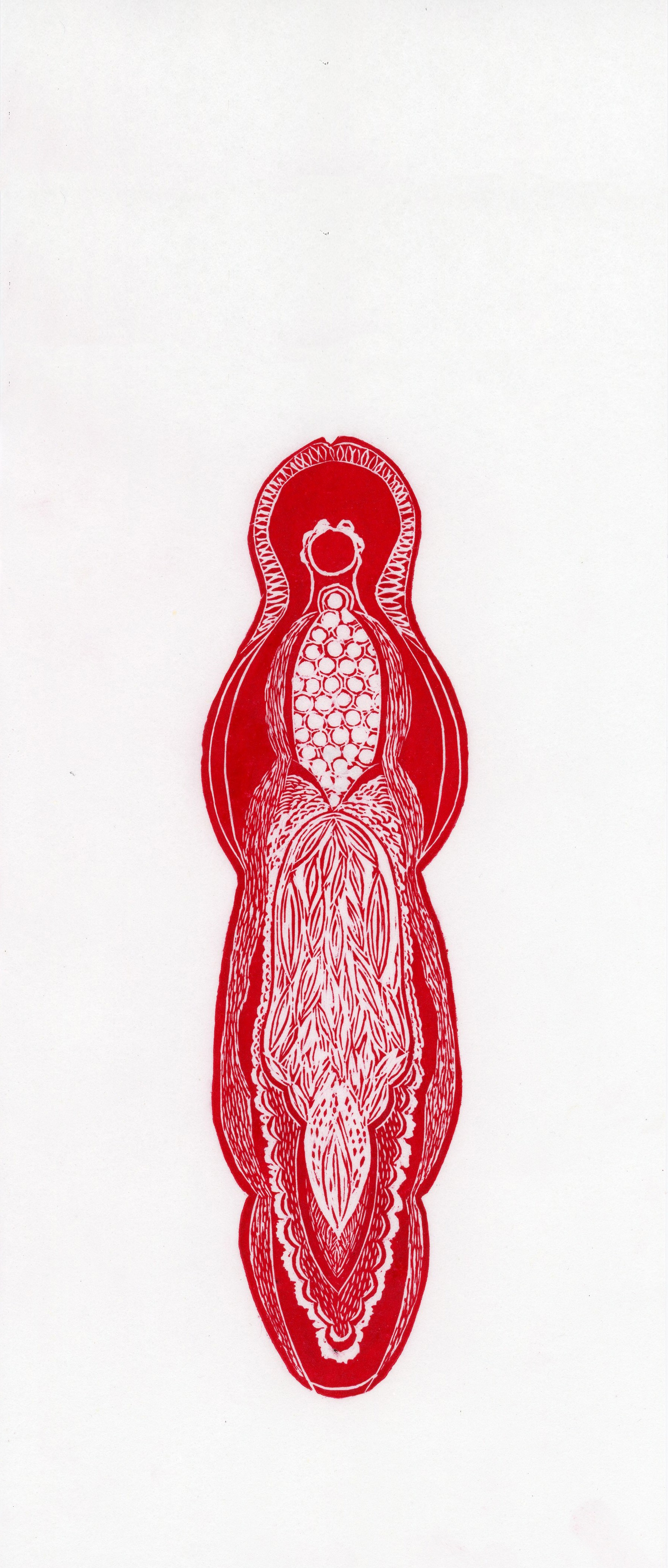 herd of sheep on road painting