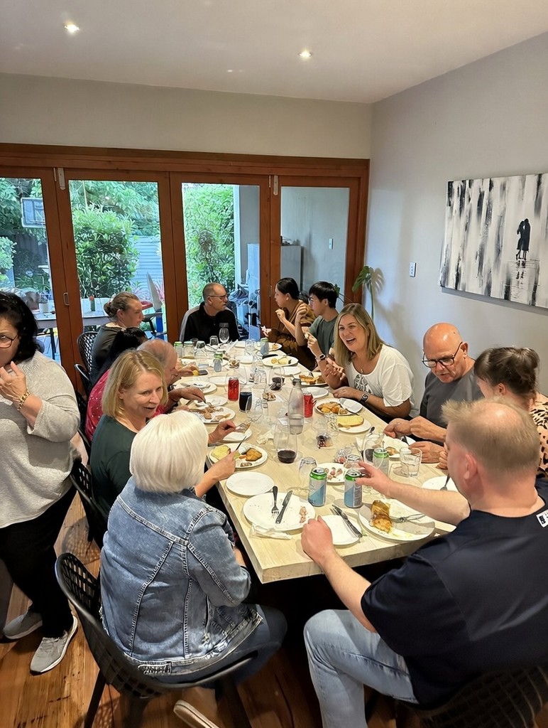 Collage of images with the word "REACH" repeated, showcasing diverse groups of people and activities.