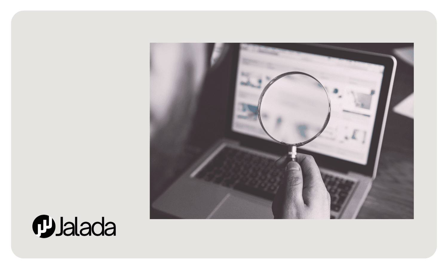 Magnify Glass on Laptop