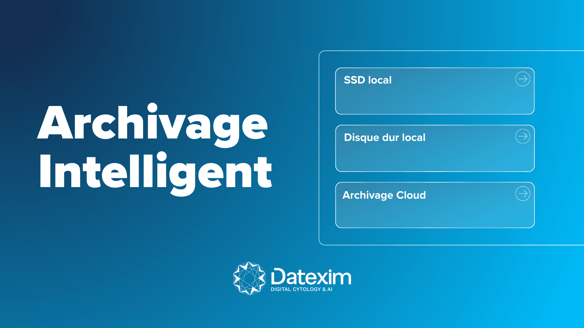 Arcivage intelligent