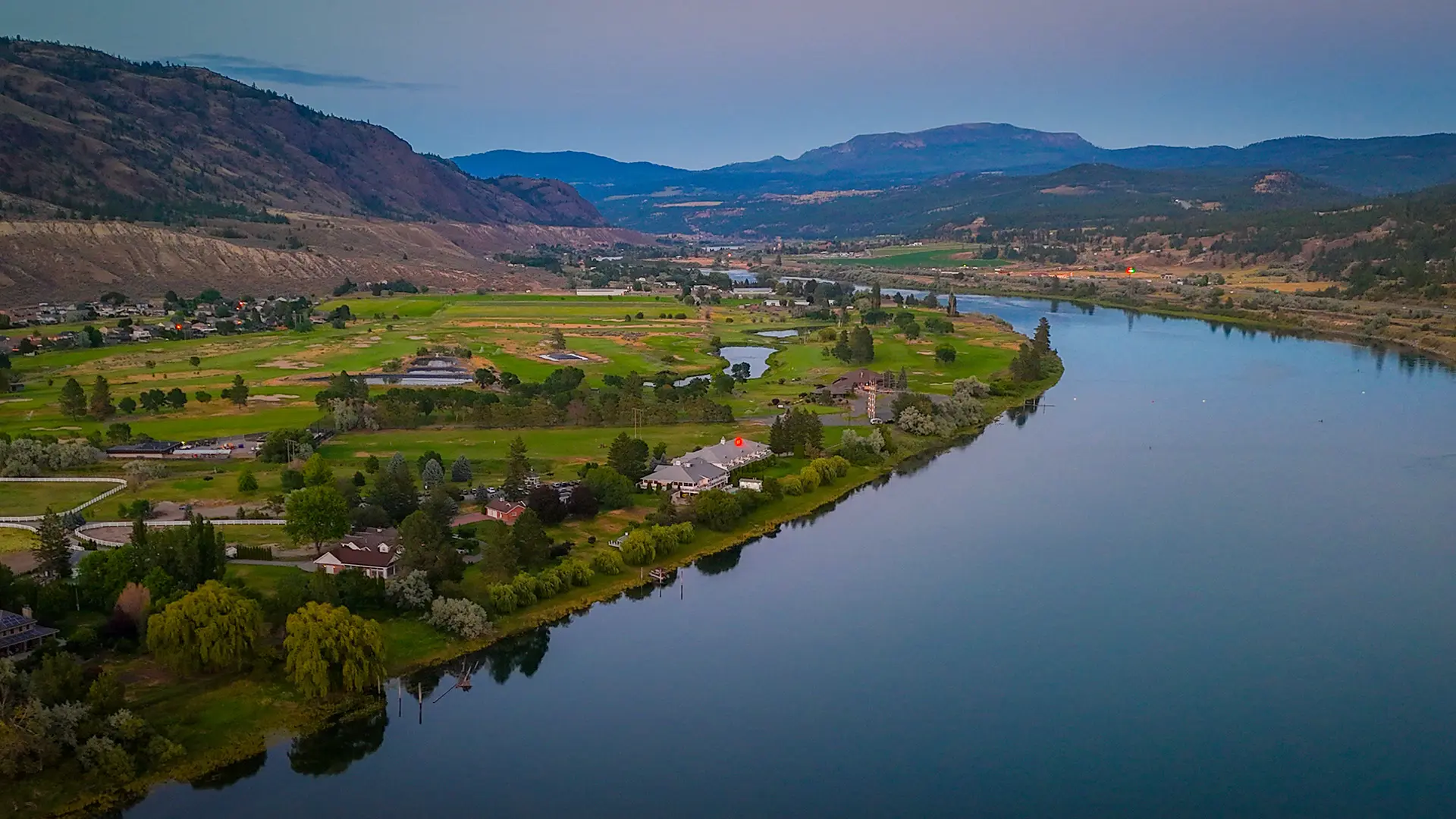 Fishing on the South Thompson River near South Thompson Inn in Kamloops, BC