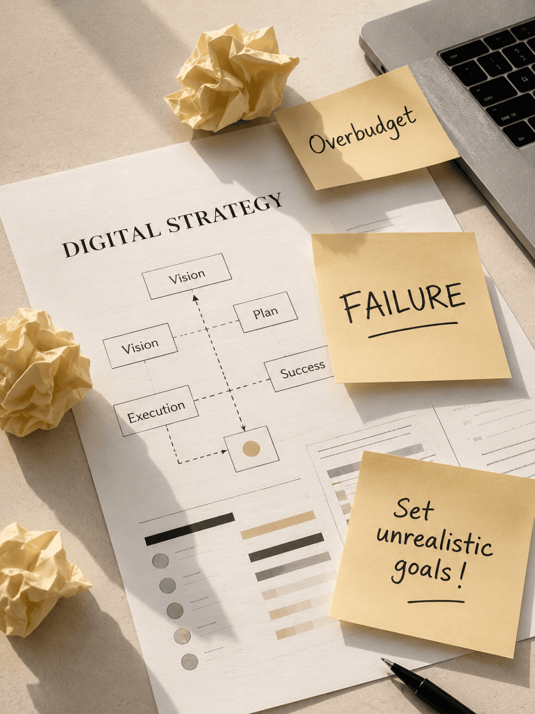 Failure without goals