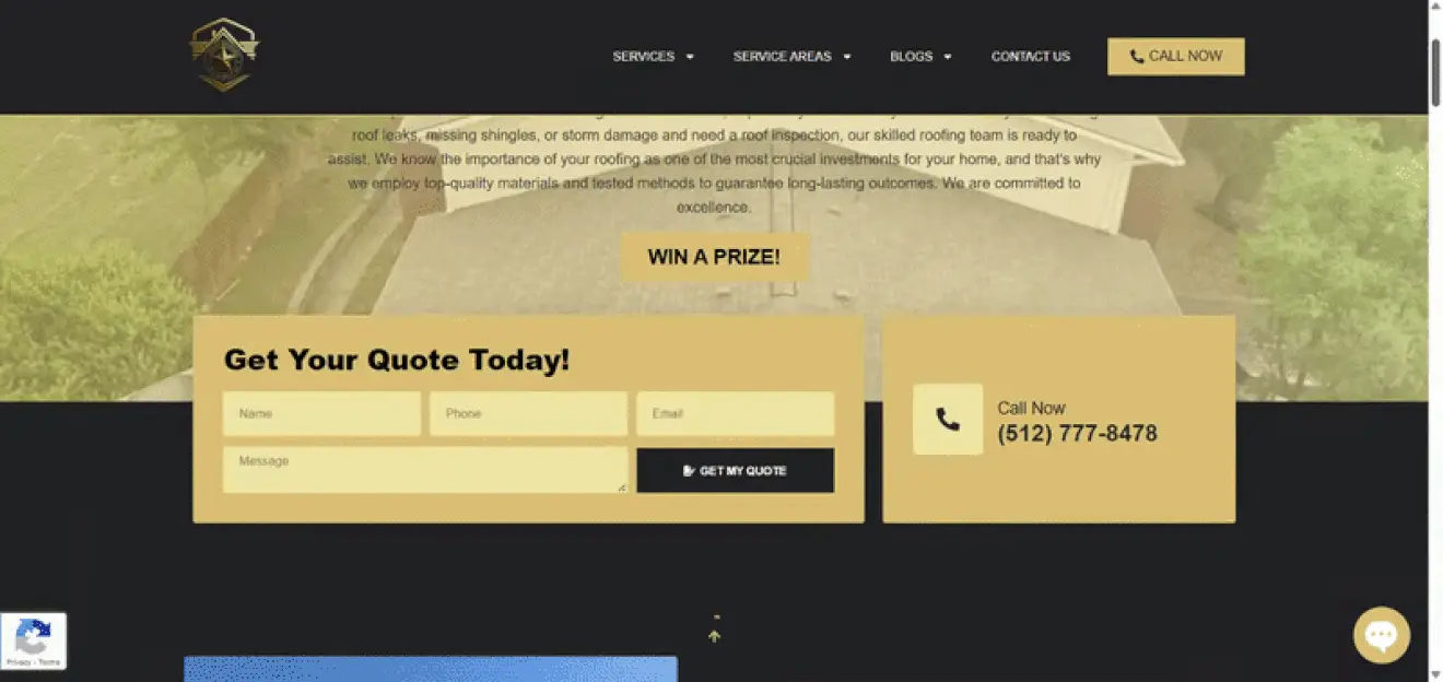 Your-Reliable-Roofing-claspo-slot-machine-popup-example