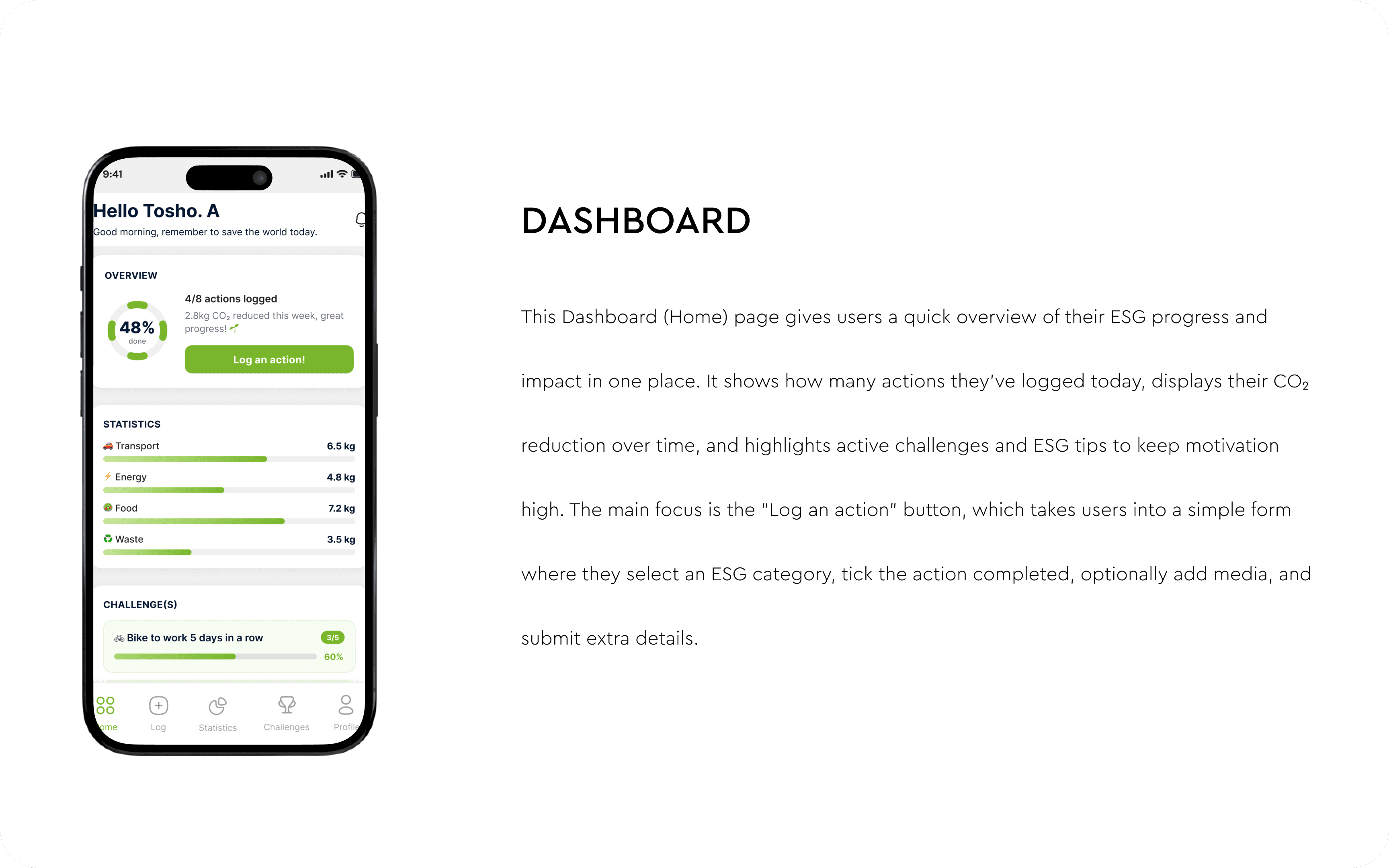 mindful blog mobile app project image 1