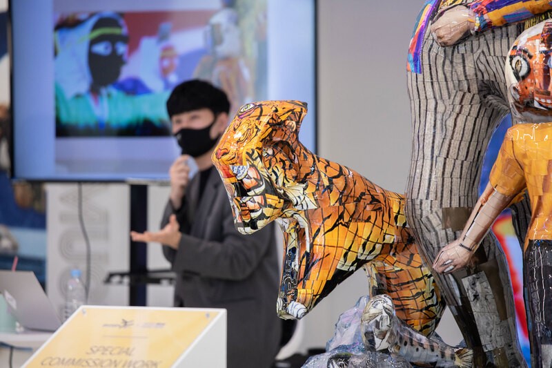 한국관광공사 서울센터 HiKR Ground: 3F HiKR Art Museum <놀이하는 인간>展 아티스트 토크