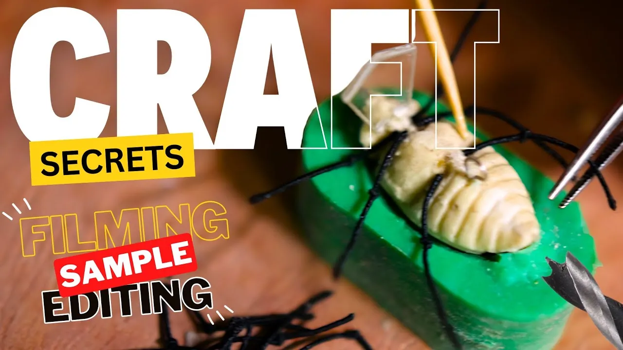 Product video production showcasing the handcrafted fishing lure creation process, filmed to highlight craftsmanship, detail and brand storytelling for e-commerce use.