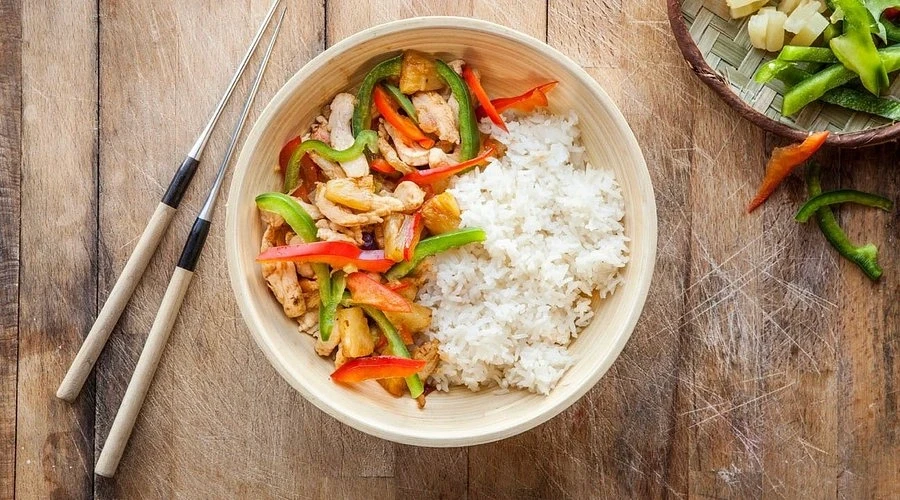 bol de nouriture thaï