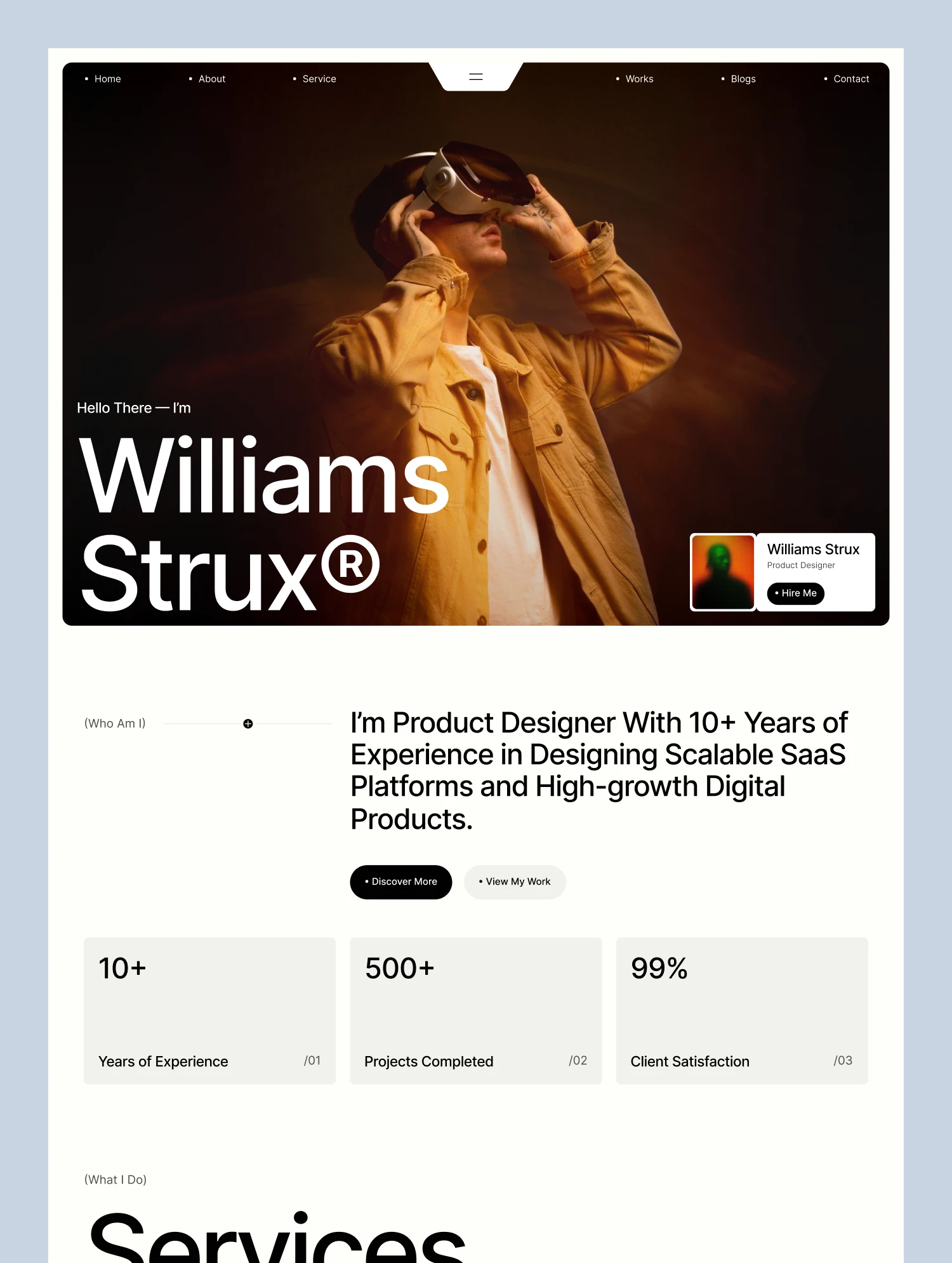 Portfolio & Agency Website Template