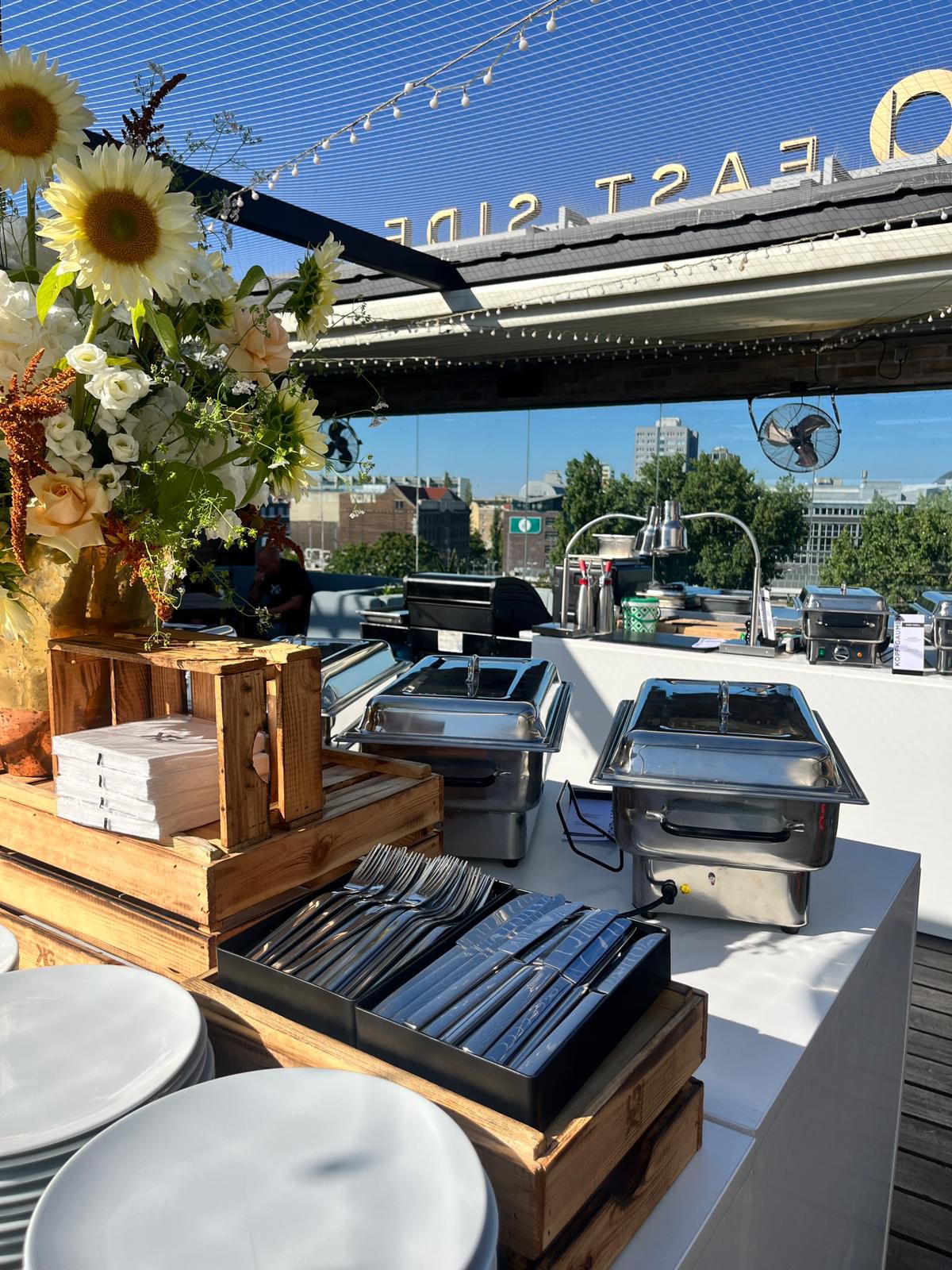 Rooftop Catering Berlin für Geburtstage - Kopf und Gaumen