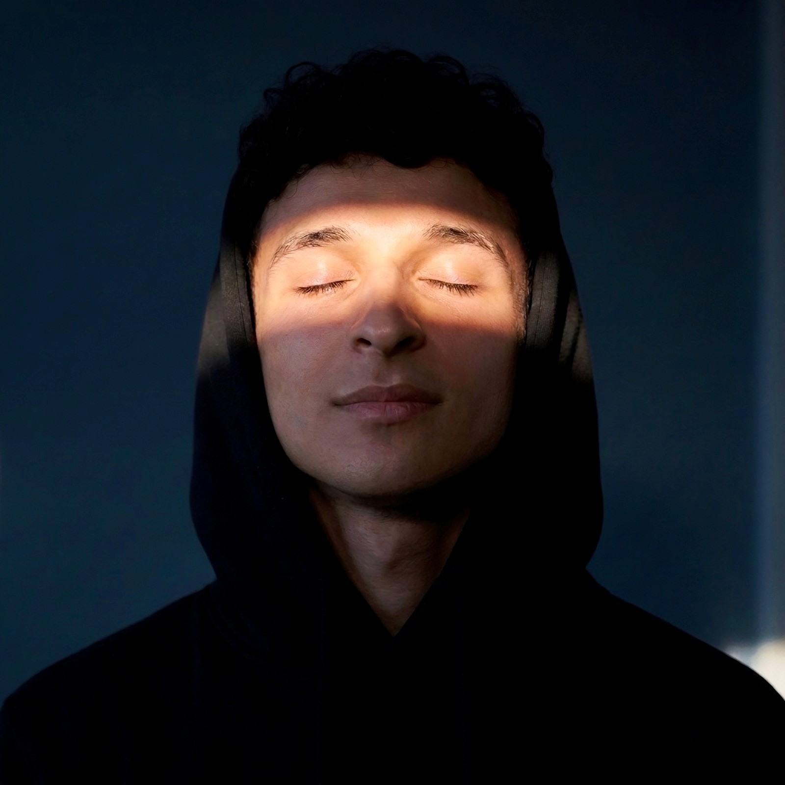 Portrait of portfolio creator – front view