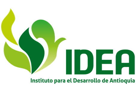 Logo IDEA Instituto para el Desarrollo de Antioquia color verde