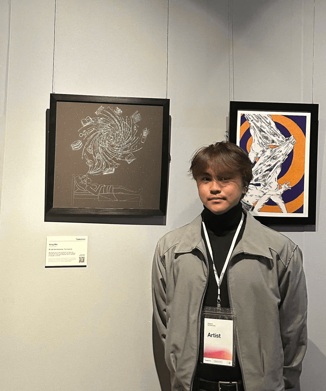 “Vòng mơ” – Hành trình đưa giấc mơ của sinh viên Thiết kế Đồ họa ra triển lãm Triposphere 2025