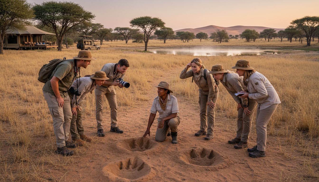 guided walking safari