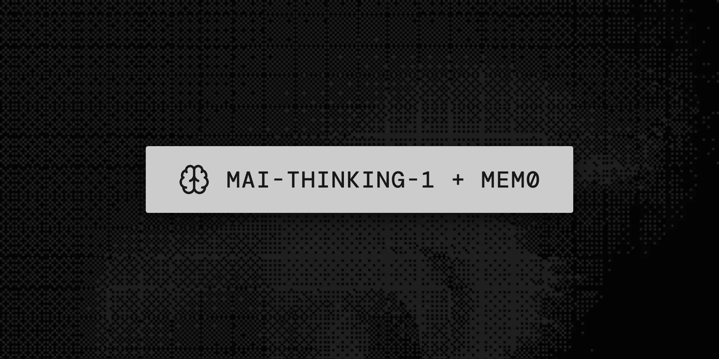 MAI-Thinking-1 + Mem0: Add Long-Term Memory to Microsoft's Reasoning Model