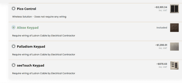 WeQuote proposal builder interface with Add Section button for creating customer-facing proposals