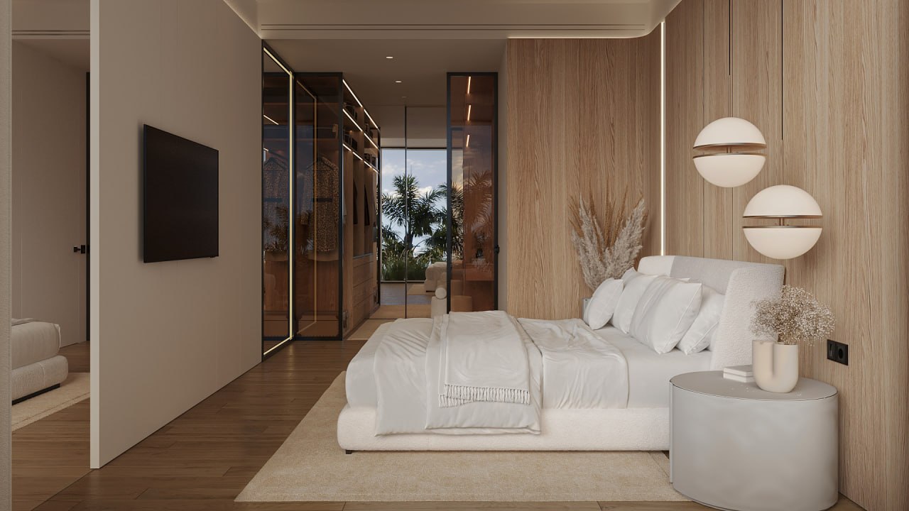 2-bedroom villa in the White Palm complex in Batu Bolong, Canggu