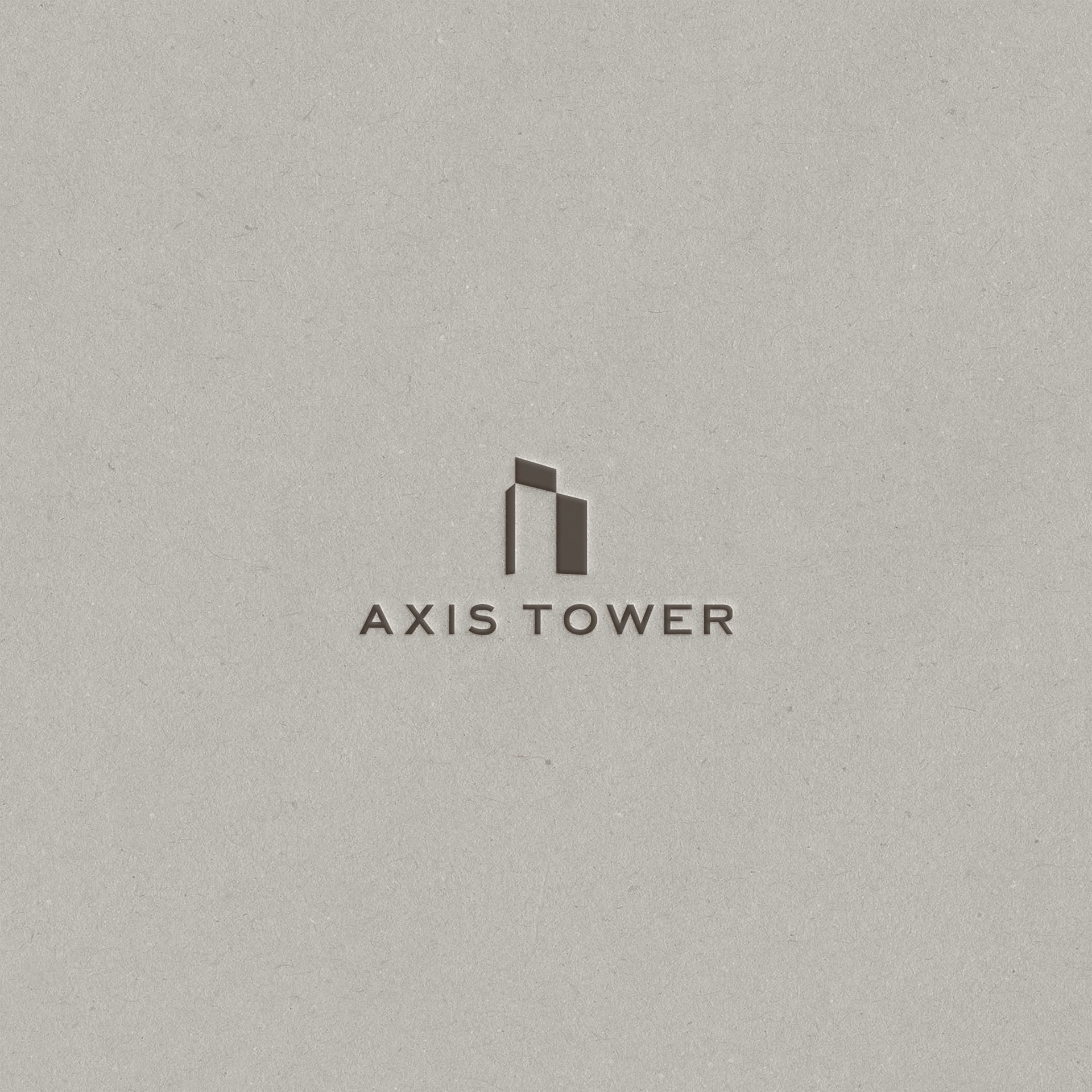 Branding and visual identity design for premium, luxury office building in Douala, Cameroon