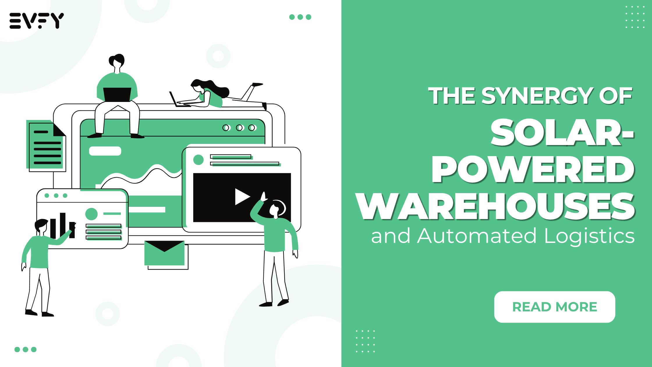 The Synergy of Solar-Powered Warehouses and Automated Logistics